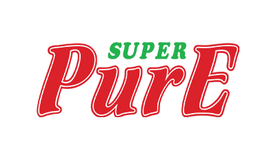 Logo of Super Pure, a brand under Meghna Group of Industries.